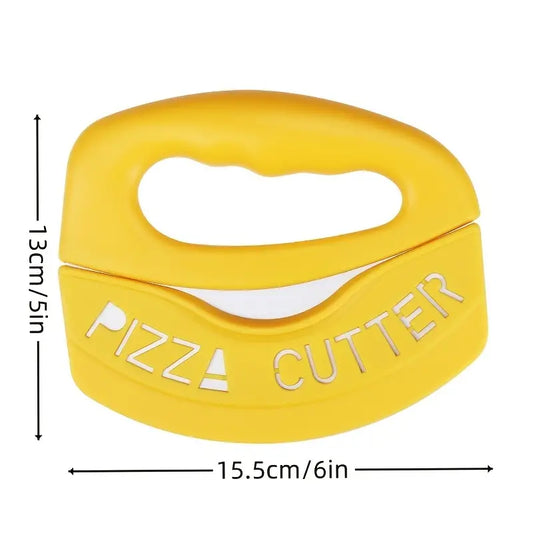 Safety Slice Stainless Steel Pizza Cutter