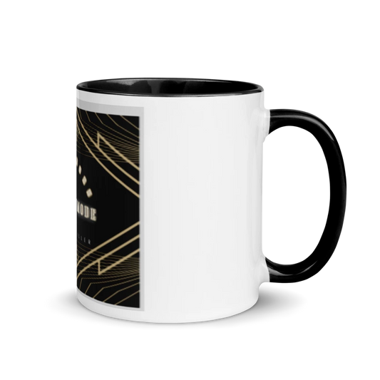 White Ceramic Mug with Color Inside