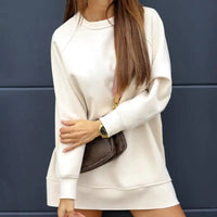 Trendy Round Neck Casual Pullover Sweater